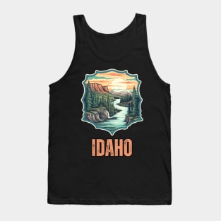 Idaho State USA Tank Top